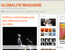 Tablet Screenshot of globalitemagazine.com